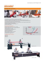 Double mitre saw DG 79 - Elumatec