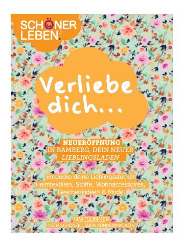 Schöner Leben Kundenmagazin Spätsommer 2014