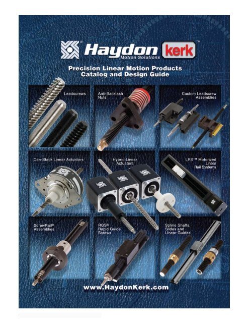 AC Synchronous Motors - Haydon Kerk Motion Solutions