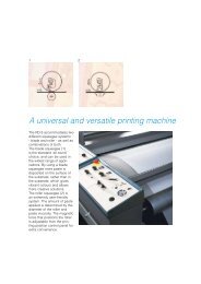 A universal and versatile printing machine - Stork Prints