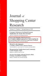 Teens and Shopping Mall Preferences: A Conjoint Analysis ...