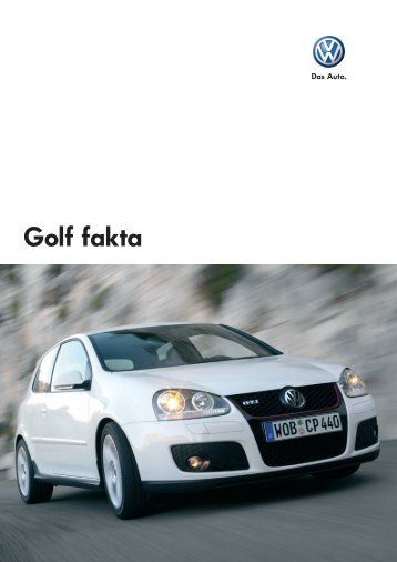 Golf fakta - Volkswagen