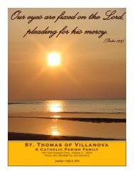 (Psalm 123) - St. Thomas of Villanova