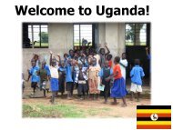 Welcome to Uganda! - St Paul's C of E (Aided) Primary School