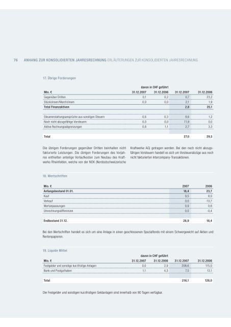 KRAFT AUS DER NATUR SCHÖPFEN. - Energiedienst AG