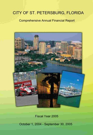 Comprehensive Annual Financial Report - City of St. Petersburg