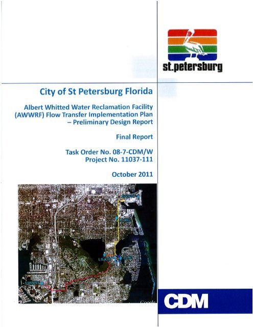 View The Report City Of St Petersburg, Camp Dresser & Mckee