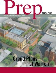 Grand Plans at Warren - Saint Peter's Prep