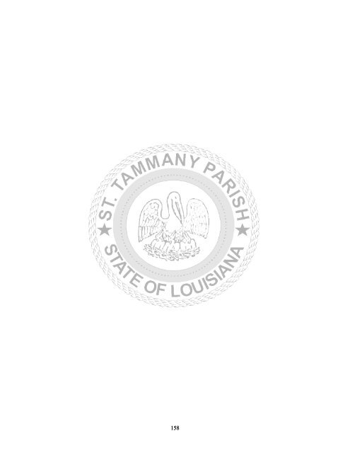 Comprehensive Annual Financial Report - St. Tammany Parish ...