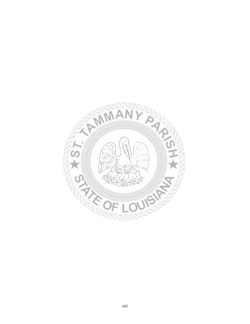 Comprehensive Annual Financial Report - St. Tammany Parish ...