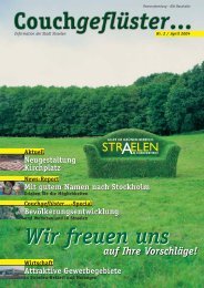 couchgefl ster nr2.qxd - Stadt Straelen