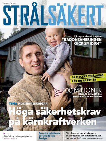 StrÃ¥lsÃ¤kert nr 2, 2010 - StrÃ¥lsÃ¤kerhetsmyndigheten