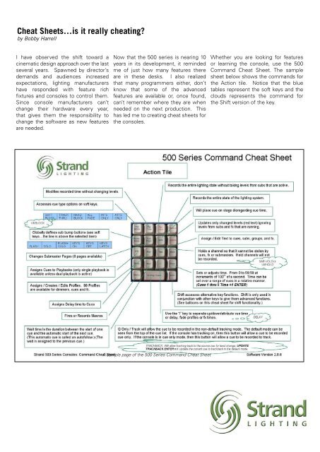STRAND News STRAND News.pdf - Strand Lighting
