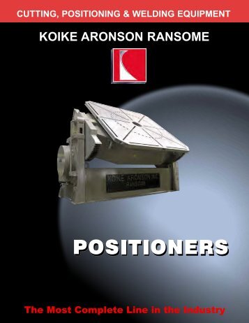 Complete positioner - Koike