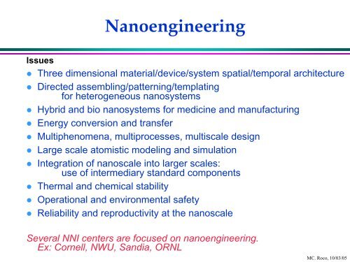 Dr. Neal Lane Then - Director of the National Science ... - Nanowerk