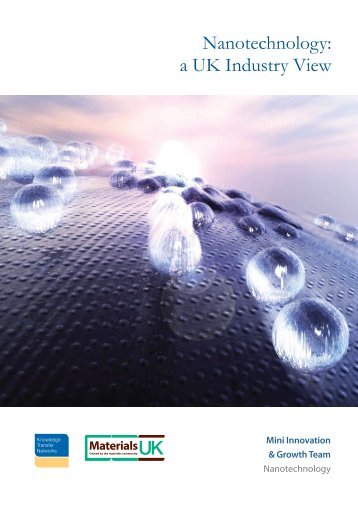 Nanotechnology: a UK Industry View - Materials UK