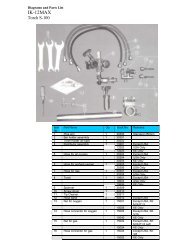 Torch S 100 Parts Map - Koike