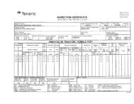 Mill Test Reports - Salvex