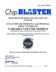 Chip Blaster manual - Salvex