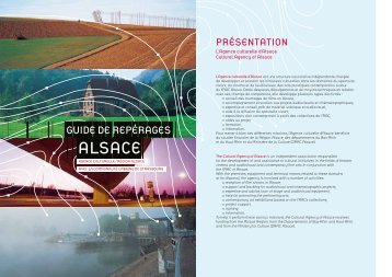 Guide de repÃ©rages en Alsace - Antenne media Strasbourg