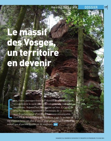 Le massif des Vosges, un territoire en devenir - (CCI) de Strasbourg ...