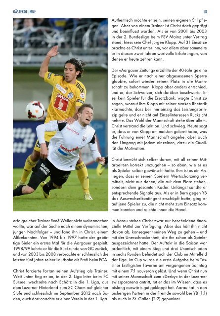 FC LUZERN MATCHZYTIG N°4 14/15 (RSL 7)