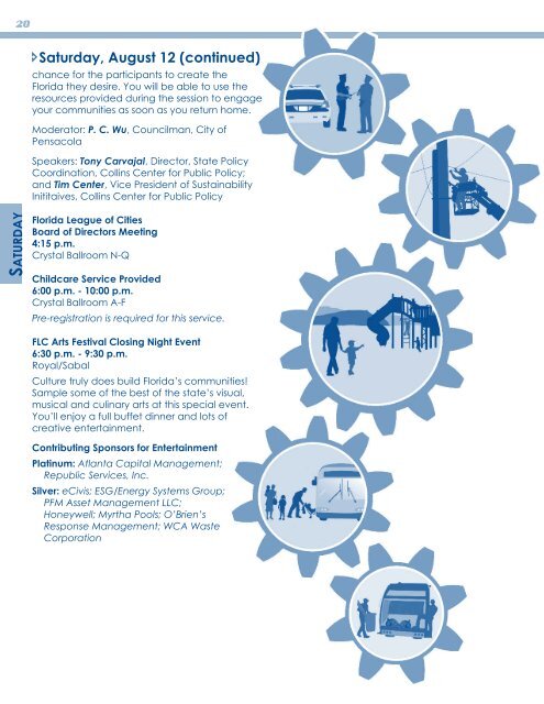 85th Annual Conference Program - Florida League of Cities