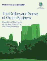 The Dollars and Sense of Green Business: - Partners for Livable ...