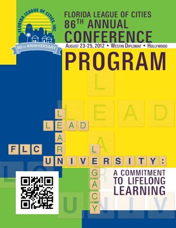FLC Annual Conference Program - Florida League of Cities