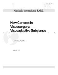 New Concept in Viscosurgery - Medicals International
