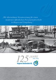 125 Jahre Hagener StraÃenbahn AG