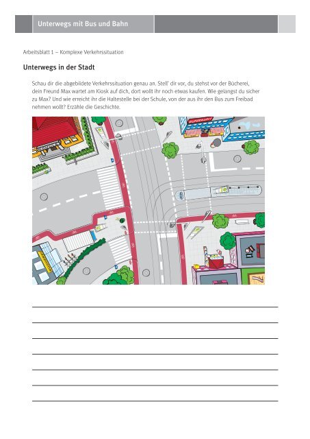 Sprawdzian Focus 1 Rozdział 6 In Der Stadt Unterwegs