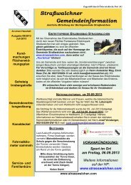 Gemeindeinfo 09/2013 - Strasswalchen