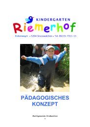 PÃ¤dagogisches Konzept des Kindergartens ... - Strasswalchen