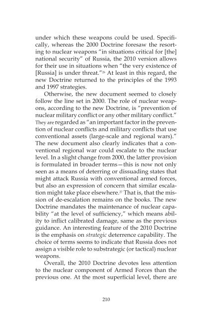 Russian Nuclear Weapons: Past, Present, and Future - Strategic ...