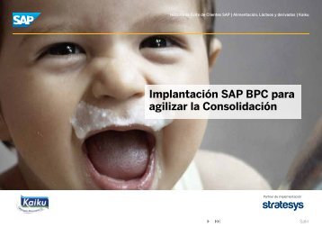 Implantación SAP BPC para agilizar la Consolidación - Stratesys