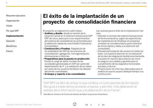 Implantación SAP BPC para agilizar la Consolidación - Stratesys