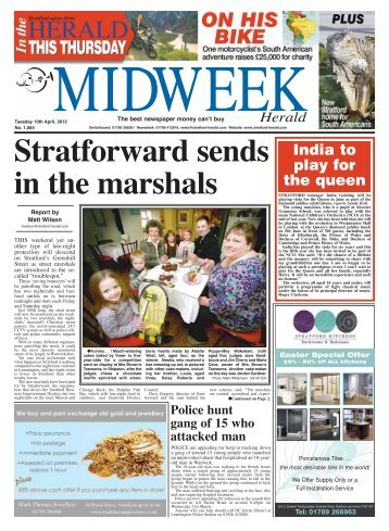 Stratforward sends in the marshals - Stratford Herald