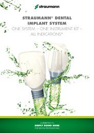 straumannÂ® dental implant system one system â one instrument kit