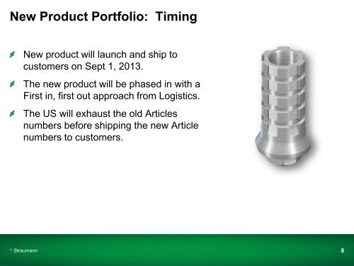 TL synOcta Temporary Post PPT Presentation - Straumann