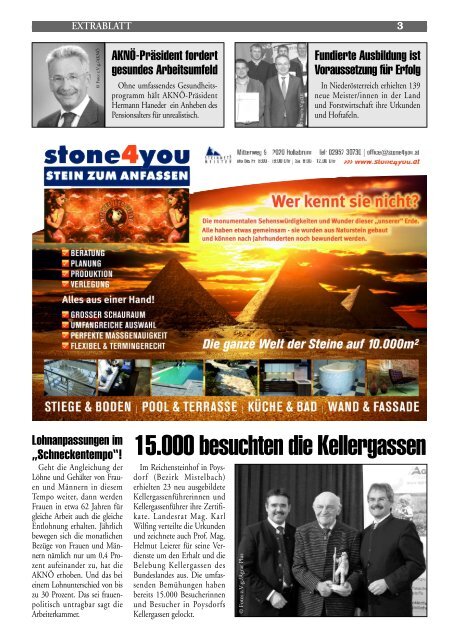 HOLLABRUNN: DAS NEUE LOKAL „FAX“ - Extrablatt