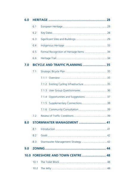 PLANNING REPORT - District Council of Streaky Bay