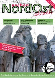 Nordost aktuell - Ausgabe 011 - Dezember 2011 - Euregio-Aktuell.EU