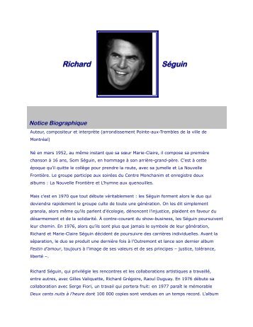 Richard Séguin - Coalition Eau Secours