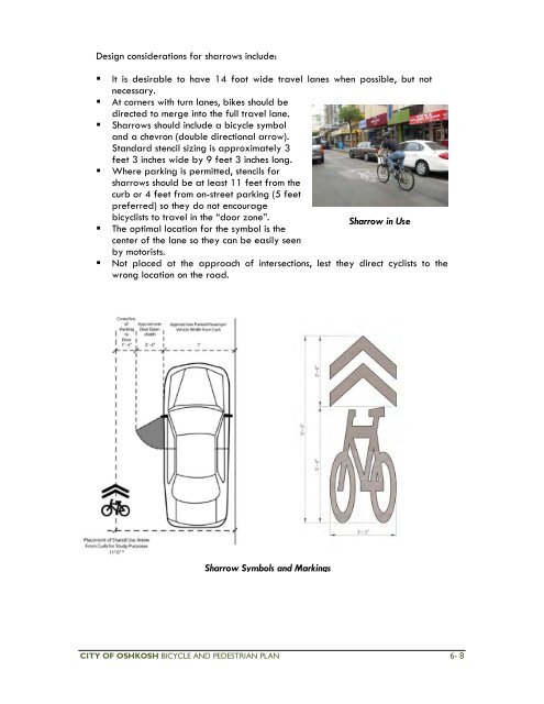 City of Oshkosh, Wisconsin Pedestrian and Bicycle Circulation Plan