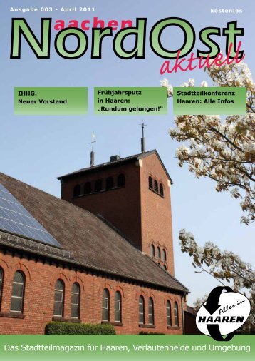 Nordost aktuell - Ausgabe 003 - April 2011 - Euregio-Aktuell.EU