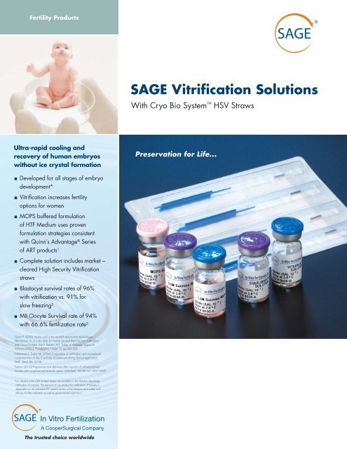 Vitrification Brochure - CooperSurgical
