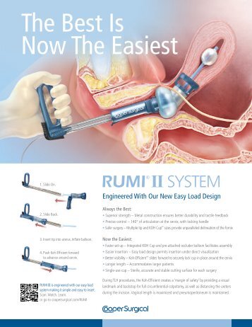 RUMI II Advertisement - CooperSurgical