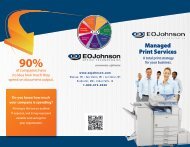 See our Managed Print Services brochure - EO Johnson
