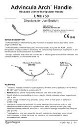 Advincula Archâ¢ Handle - CooperSurgical